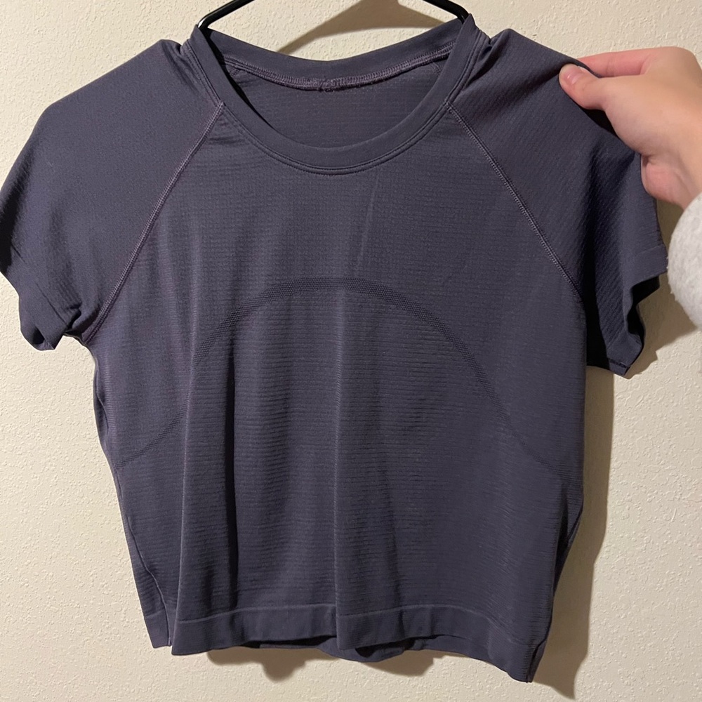 Lululemon Swiftly Tech Cropped Shirt